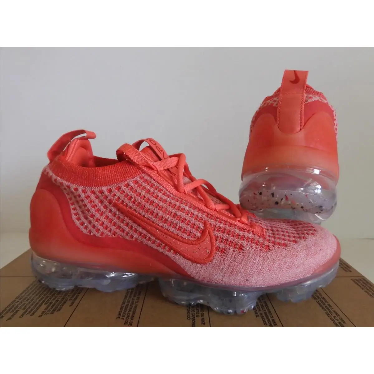Nike shoes - Nike Air VaporMax Flyknit - Air VaporMax Flyknit - DC4112-800 - Red (UPC: 195240027556) 0