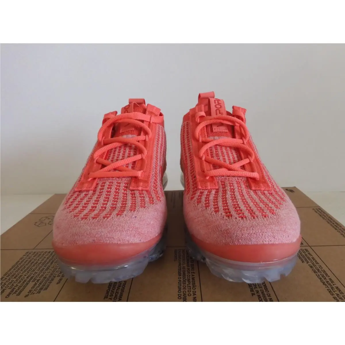 Nike shoes - Nike Air VaporMax Flyknit - Air VaporMax Flyknit - DC4112-800 - Red (UPC: 195240027556) 1