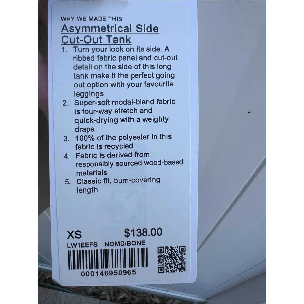 Lululemon clothing - Lululemon Asymmetrical - Asymmetrical - Multicolor 0