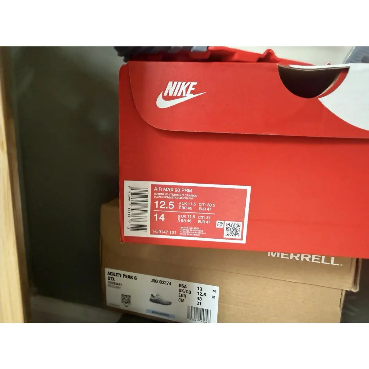Nike shoes - Nike Air Max 90 - Air Max - HJ9147-121 - Ivory, Manufacturer: Summit White/Ashen Slate/Pure Platinum/Bright Crimson 0