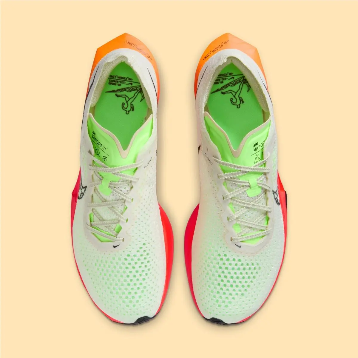 Nike shoes - Nike ZoomX Vaporfly Next% 3 FK - FQ8344-020 - Orange (UPC: 196969789589) 3