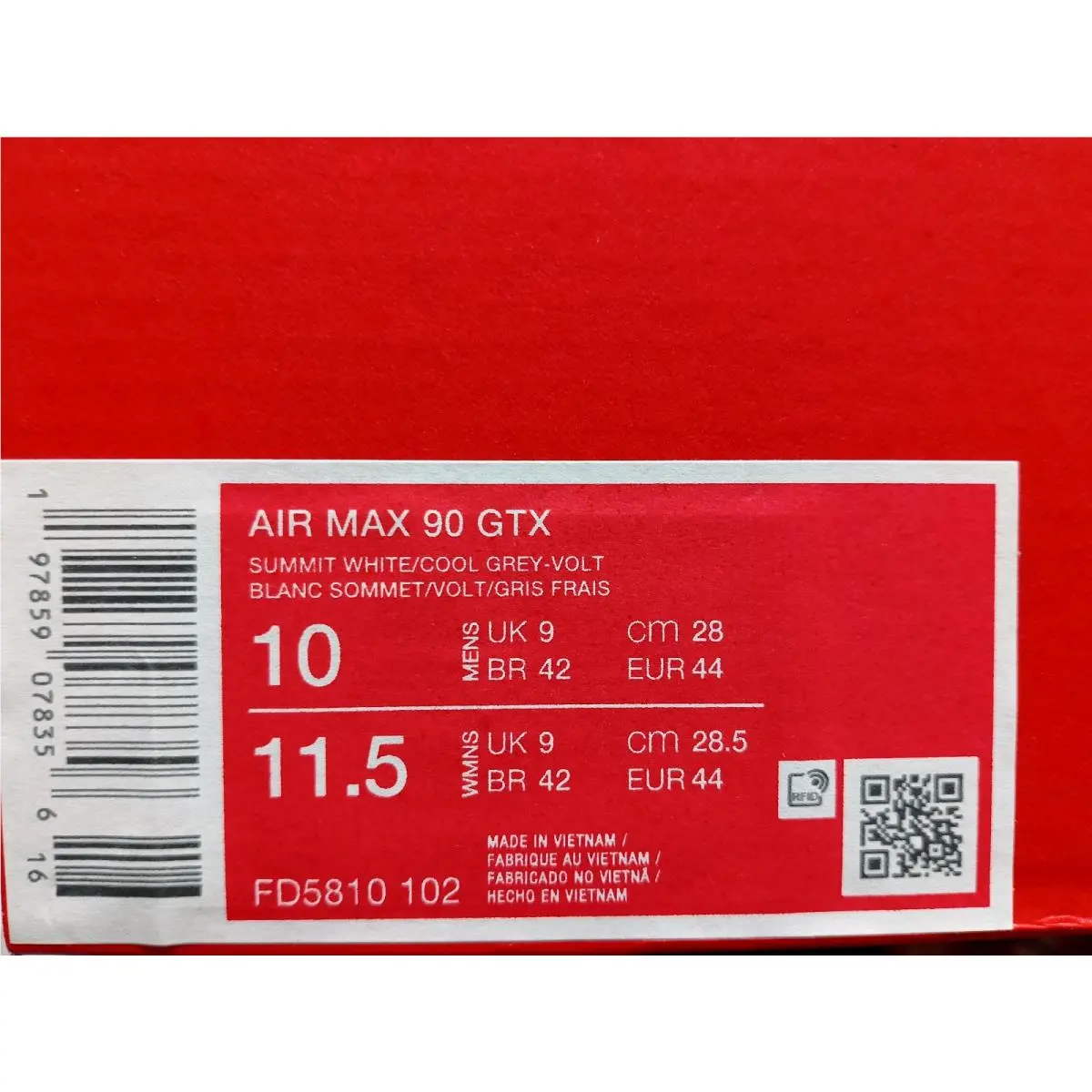 Nike shoes - Nike Air Max 90 - Air Max - FD5810-102 - White (UPC: 197859078356) 4