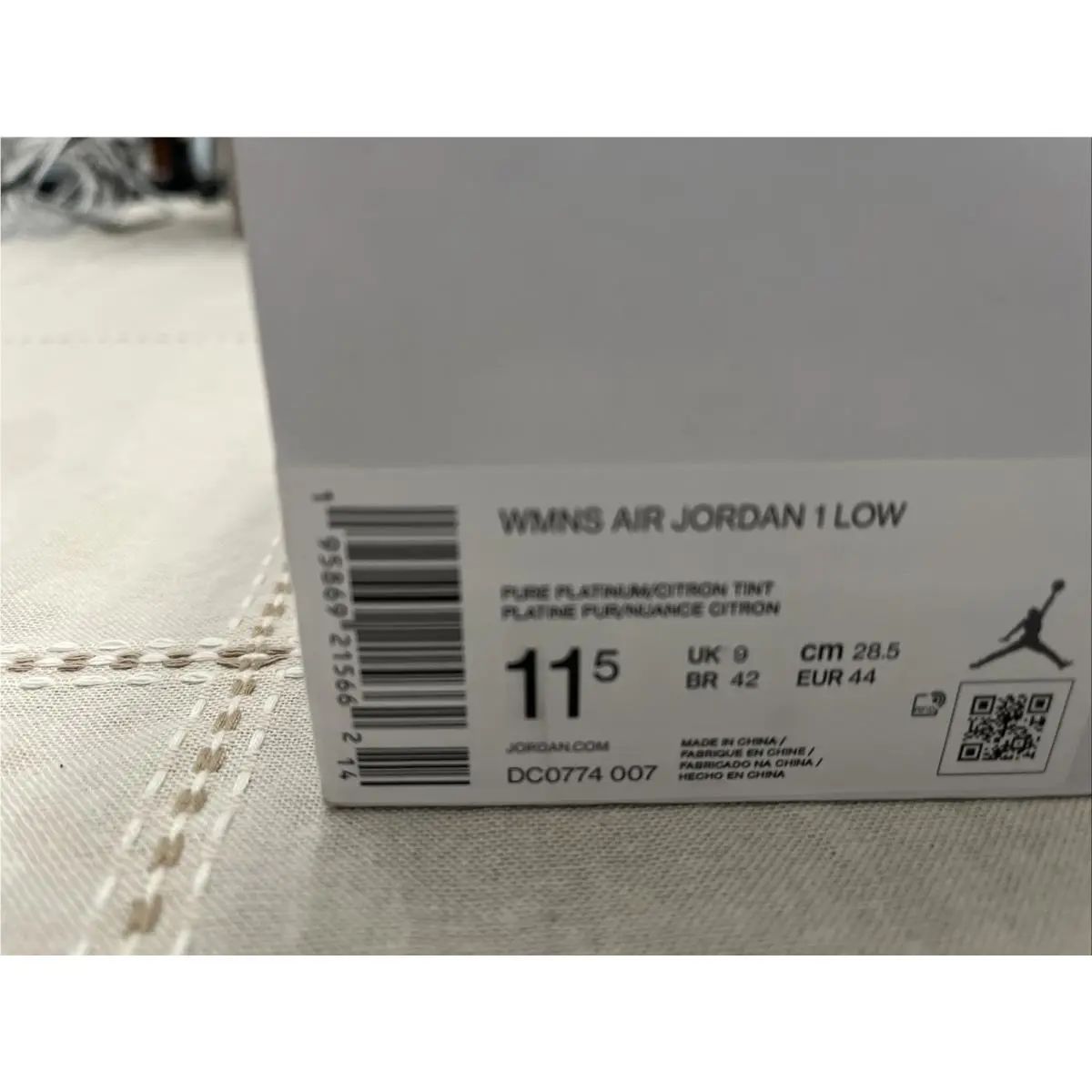 Nike shoes - Air Jordan 1 Low - Air Low - DC0774-007 - Lemonade 10