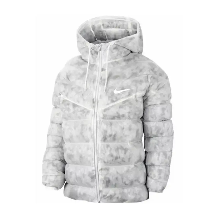 Nike clothing - Nike NSW Syn-Fill Logo Jacket - CZ1907 121 - White/Grey (UPC: 194499305804) 9