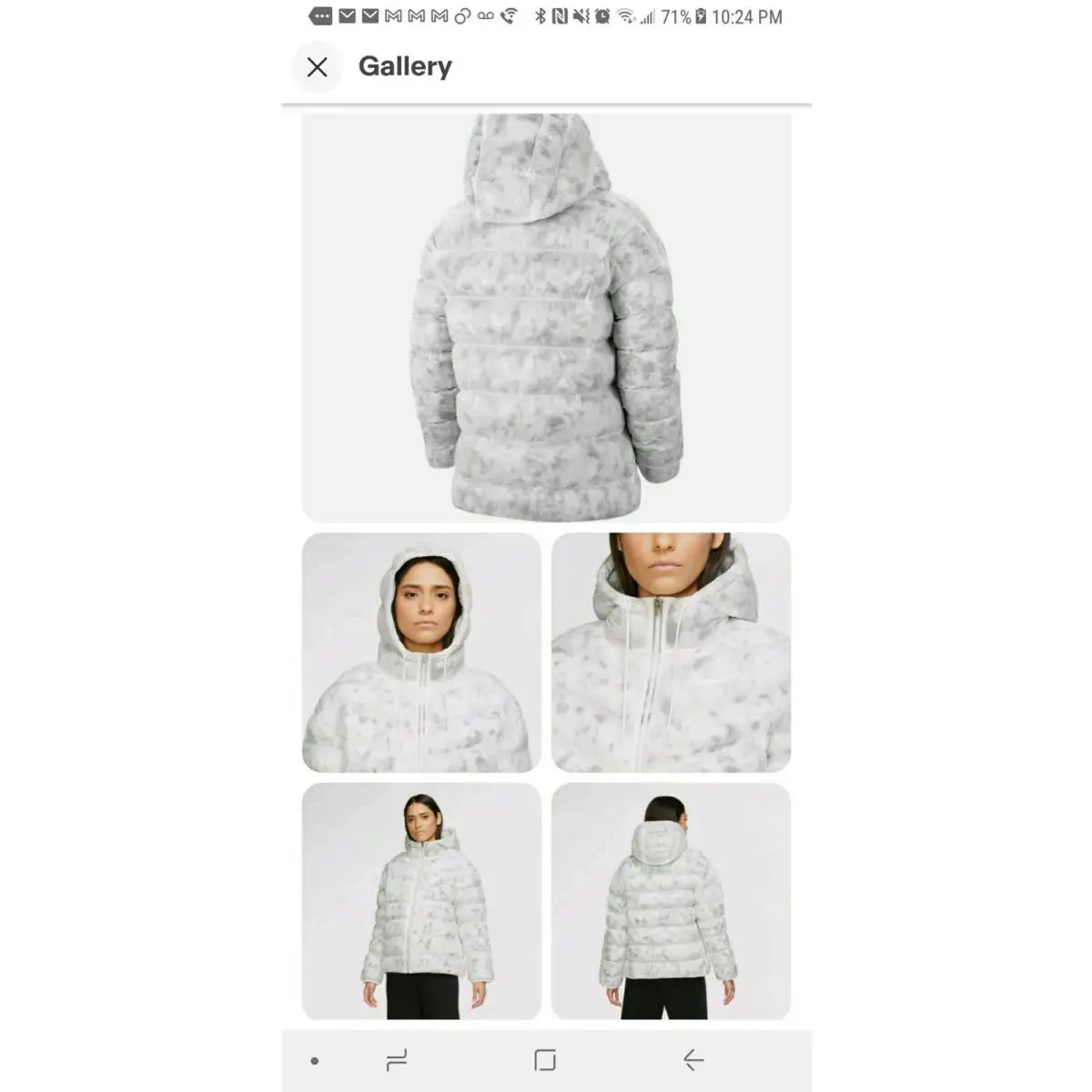 Nike clothing - Nike Thermore - Thermore - CZ1907-121 - Gray (UPC: 194499305811) 1
