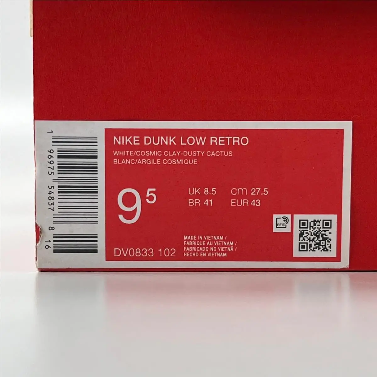 Nike shoes - Nike Dunk Low Retro - Dunk Low Retro - DV0833-102 - White 8