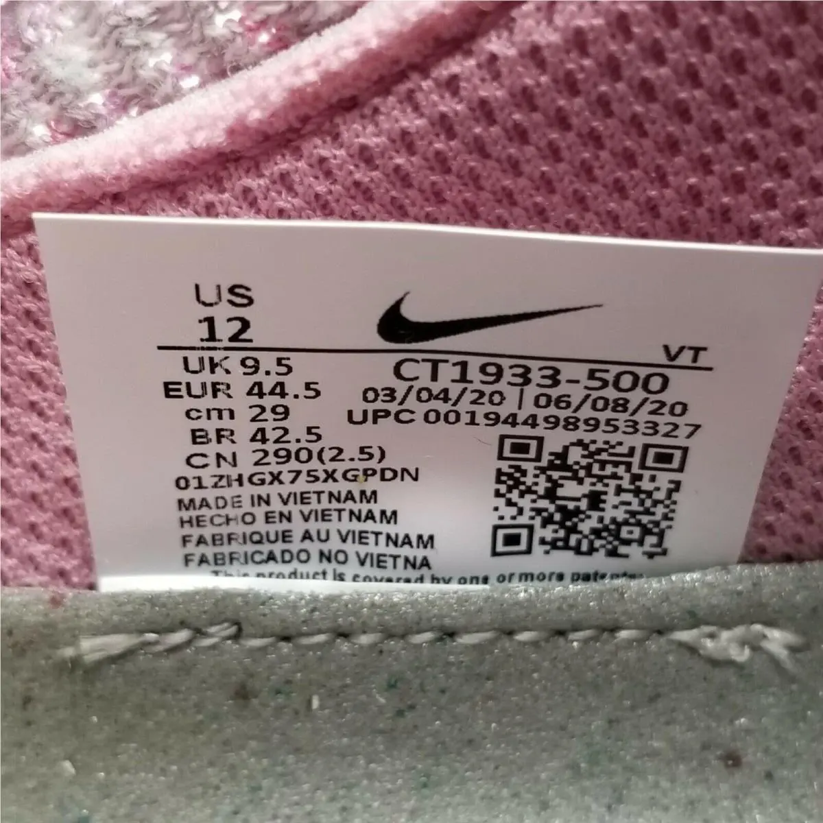 Nike shoes - Nike Air VaporMax 2020 - Air VaporMax - CT1933-500 - Pink (UPC: 194498953327) 5
