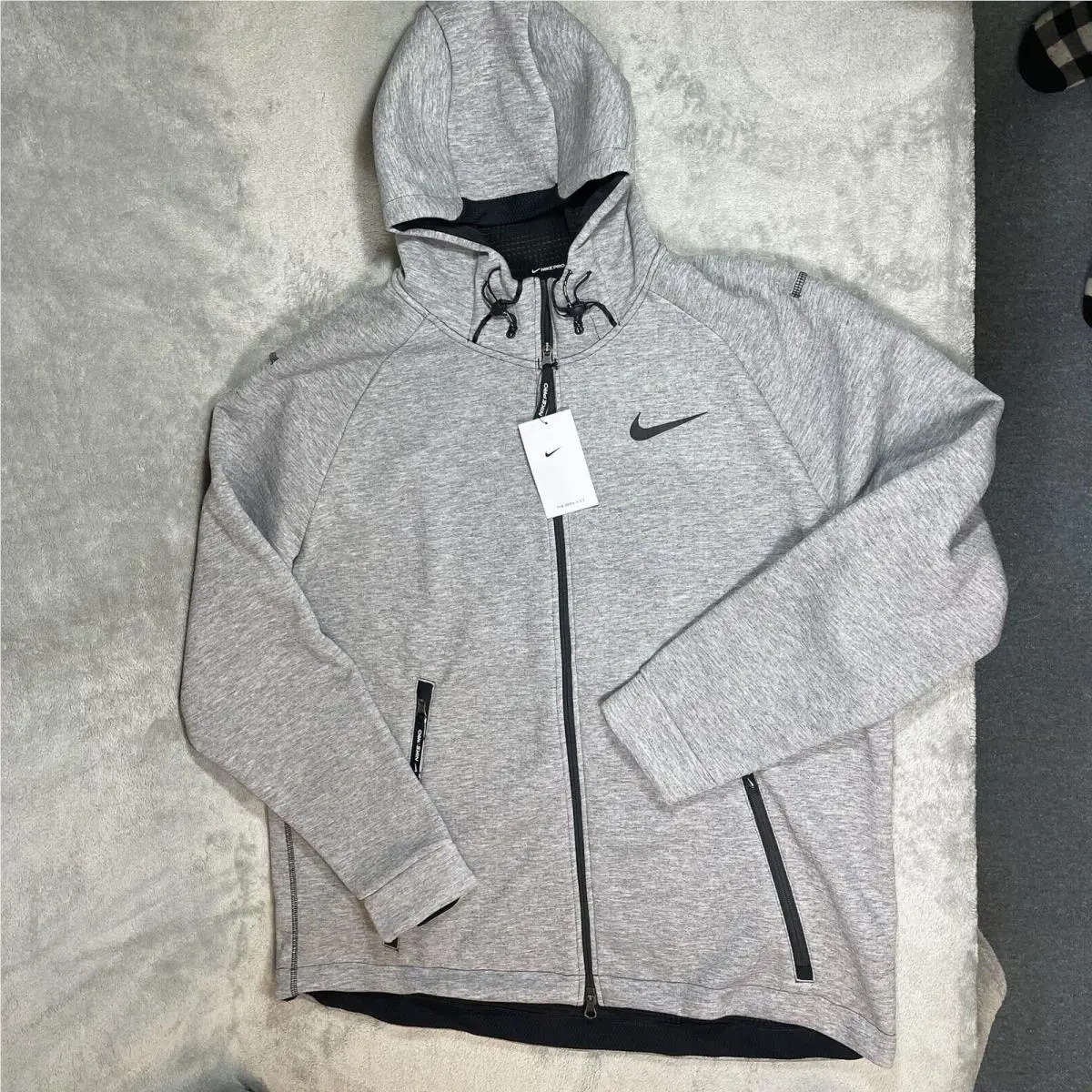 Nike clothing - DD1878-010 - DD1878-010 - Heather Grey/Black 8