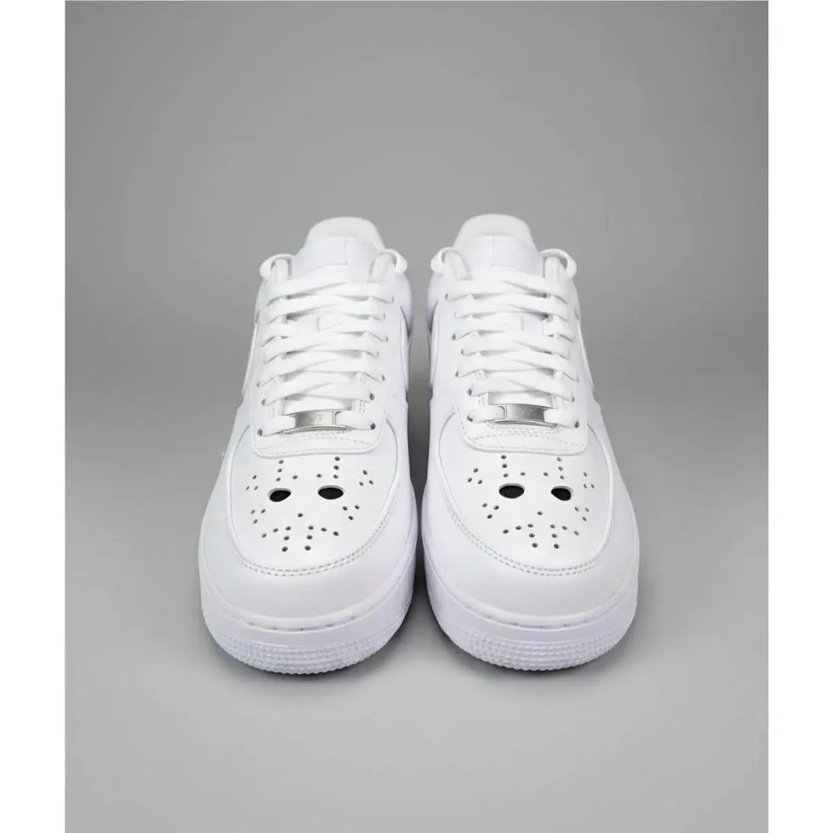 Men`s Size 6 / Womens 7.5 Nike Air Force 1 Low QS White `jason Mask` Halloween