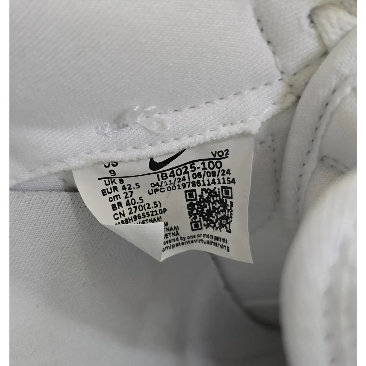 Nike shoes - Nike Air Force 1 - Air Force - IB4025 100 - White 11