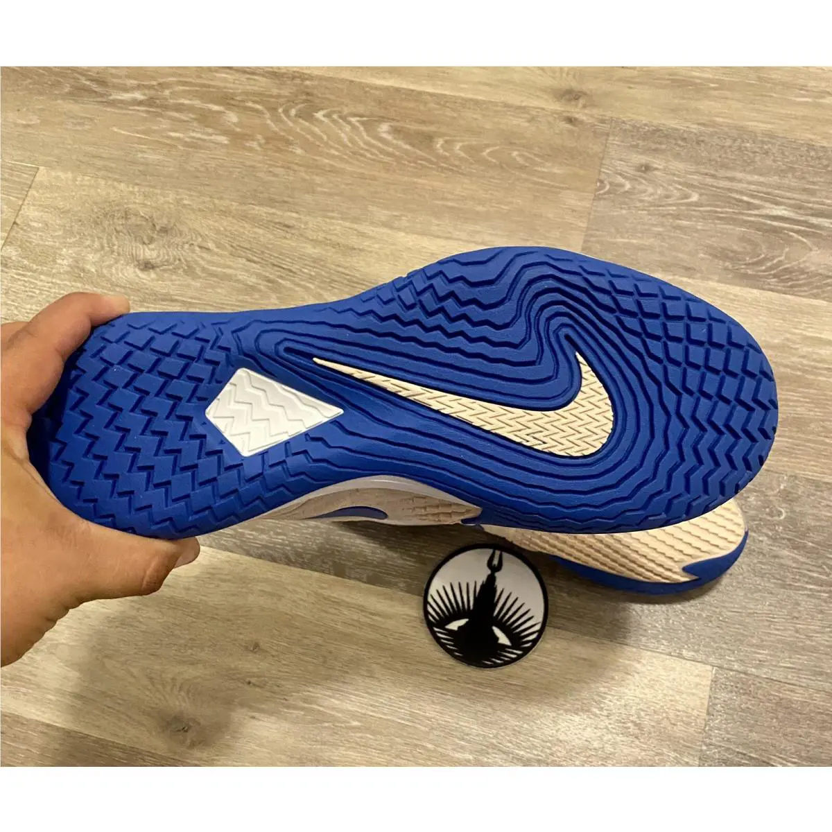 Nike shoes - Nike Zoom Vapor - Zoom Vapor - DD1579-104 - Sanddrift/University Blue/White/Game Royal (UPC: 196604884112) 9