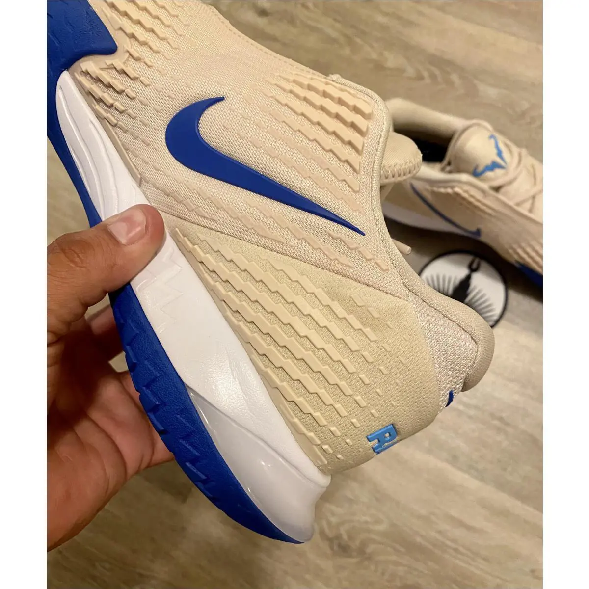Nike shoes - Nike Zoom Vapor - Zoom Vapor - DD1579-104 - Sanddrift/University Blue/White/Game Royal (UPC: 196604884112) 1