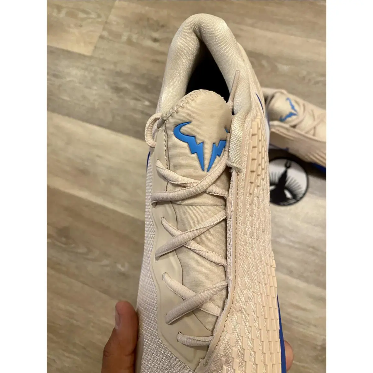 Nike shoes - Nike Zoom Vapor - Zoom Vapor - DD1579-104 - Sanddrift/University Blue/White/Game Royal (UPC: 196604884112) 6