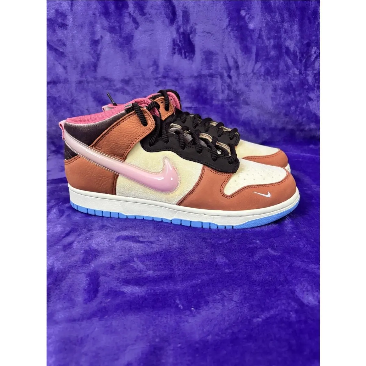 Social Status x Nike Dunk Mid Chocolate Milk - Size 10 - Brown