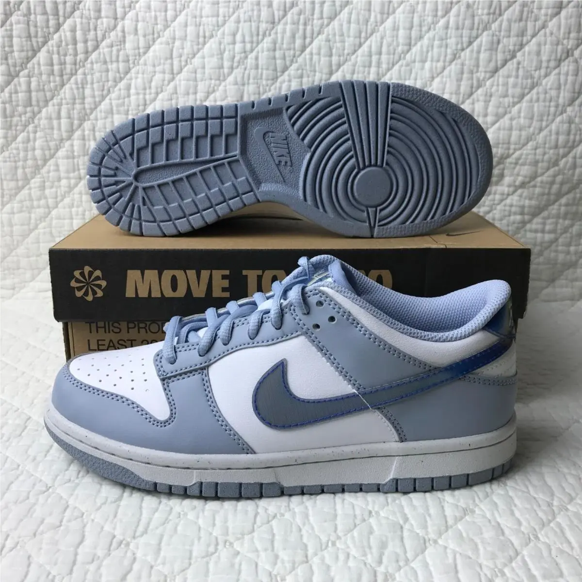 Nike shoes - Nike Dunk Low - Dunk Low - FJ4668-400 - Blue Whisper/White-Hyper Royal 2