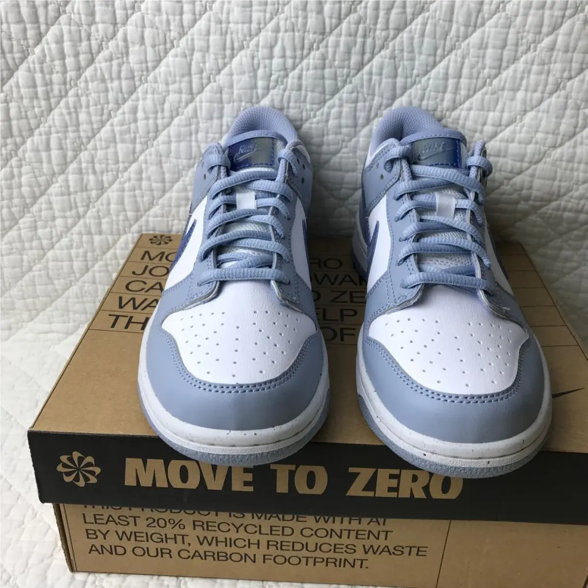 Nike shoes - Nike Dunk Low - Dunk Low - FJ4668-400 - Blue Whisper/White-Hyper Royal 3