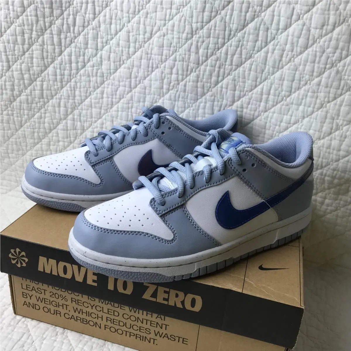 Nike shoes - Nike Dunk Low - Dunk Low - FJ4668-400 - Blue Whisper/White-Hyper Royal 6