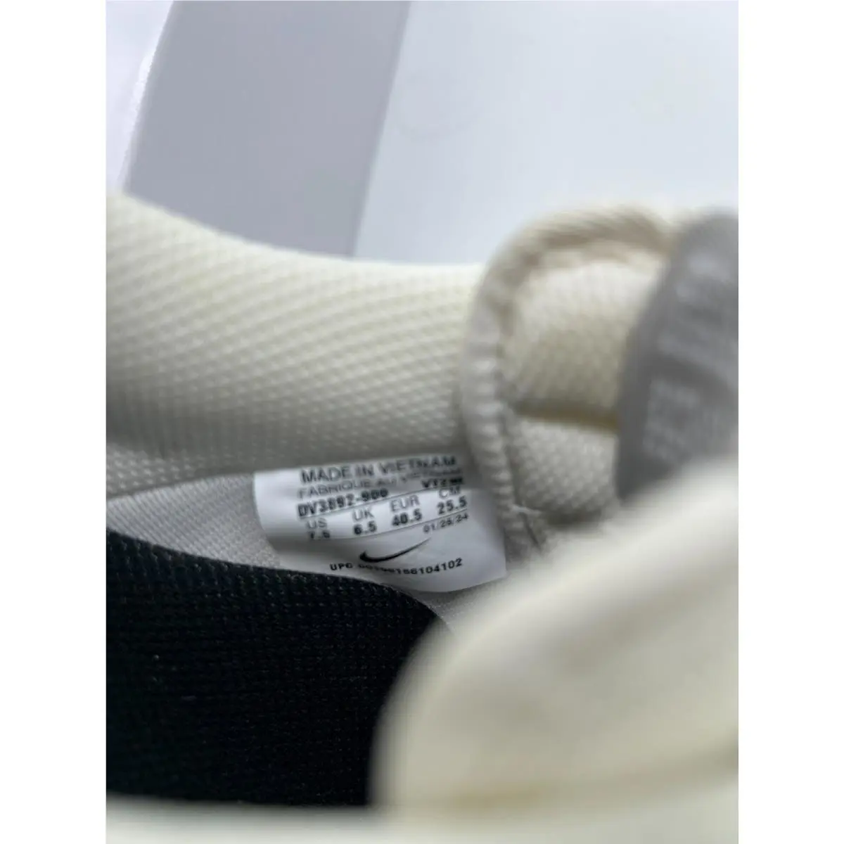 Nike shoes - Nike Air Force 1 - Air Force - CU9225-100 - White, Manufacturer: White/White 4