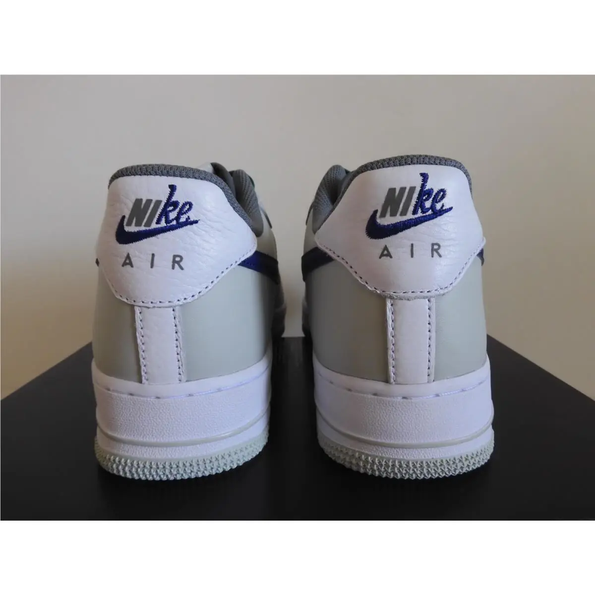 Nike shoes - Nike Air Force 1 - Air Force - FD2592-001 - Light Silver/Deep Royal Blue 2