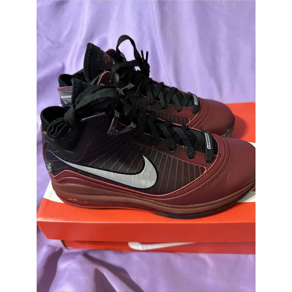 Nike shoes - Nike Air Max LeBron 7 - CU5133-600 - Red (UPC: 0193655872372) 1