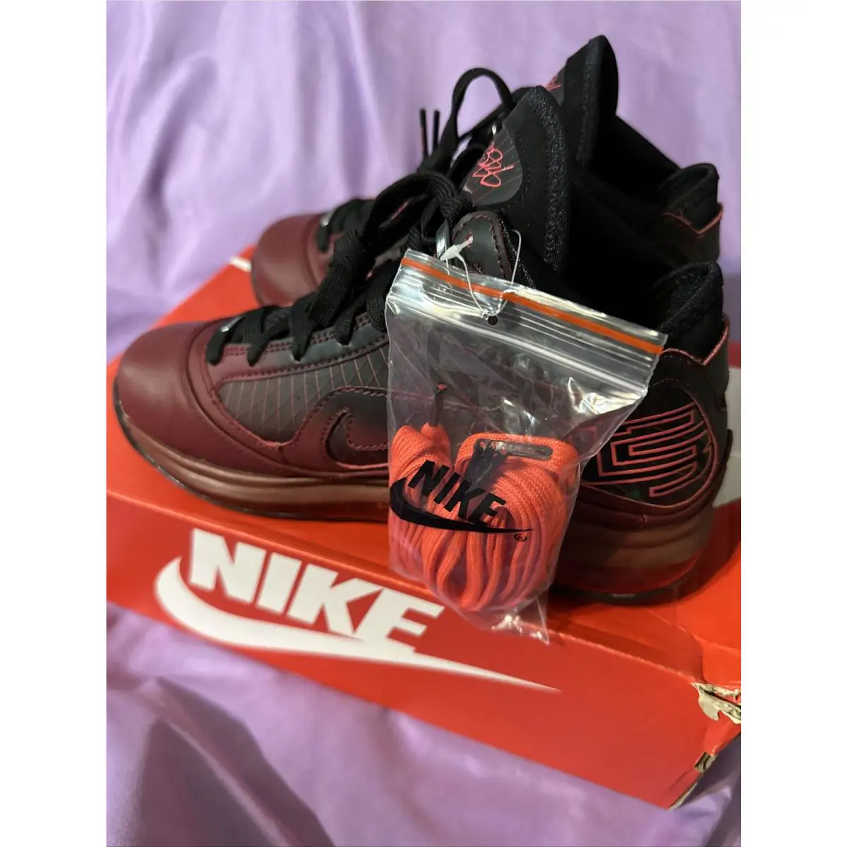 Nike shoes - Nike Air Max LeBron 7 - CU5133-600 - Red (UPC: 0193655872372) 4