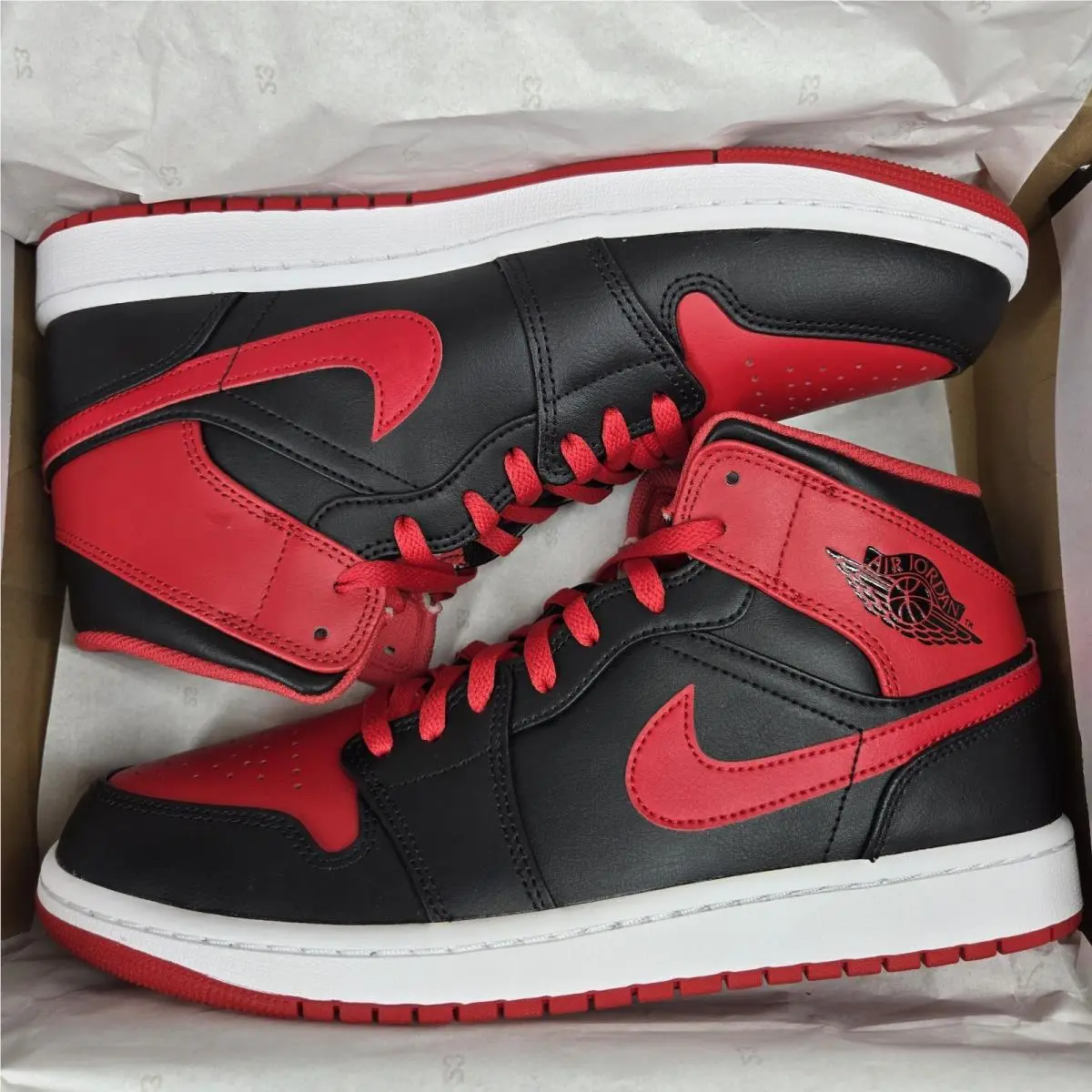 Nike shoes - Air Jordan 1 Mid - Air Mid - DQ8426-060 - Red 8