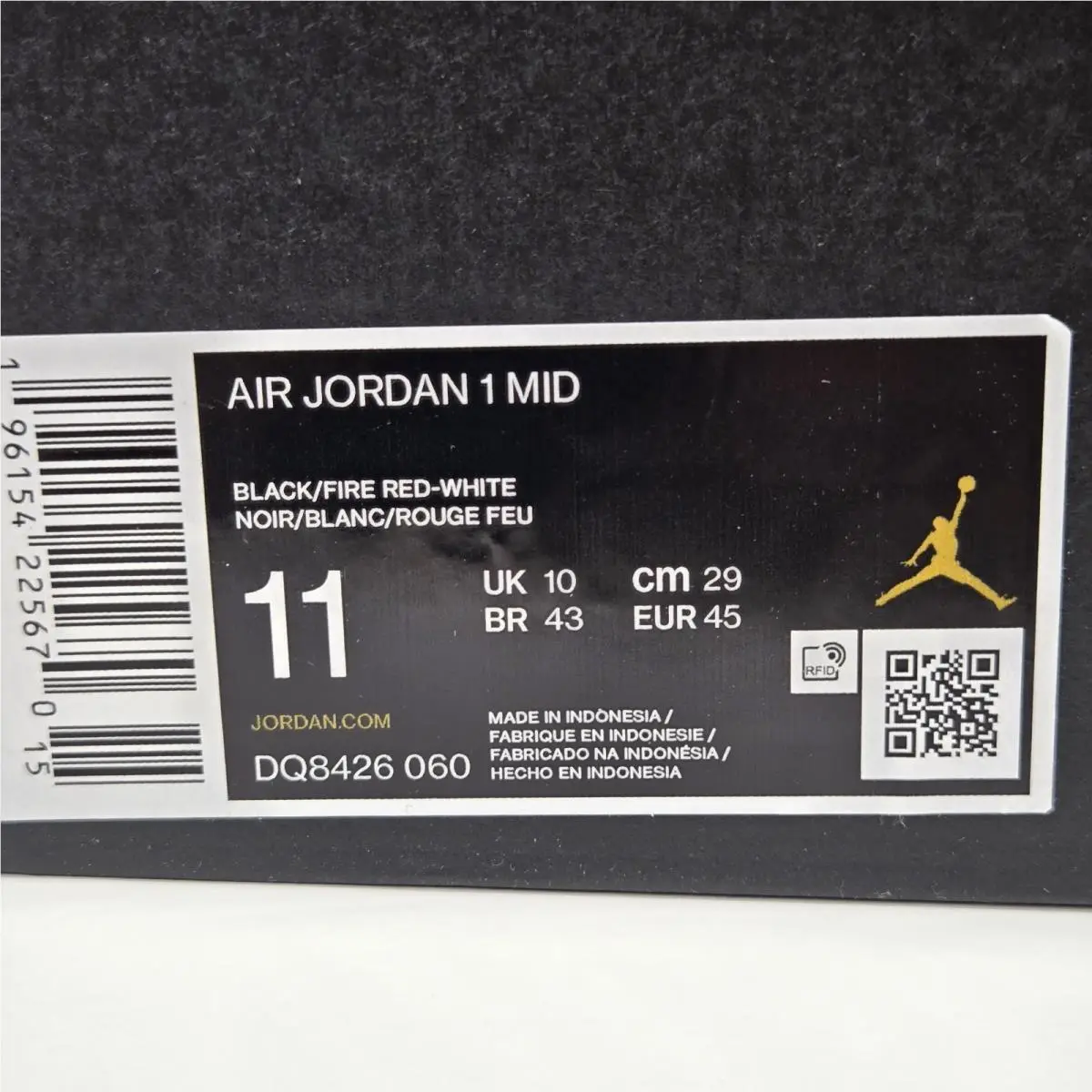 Nike shoes - Air Jordan 1 Mid - Air Mid - DQ8426-060 - Red 11