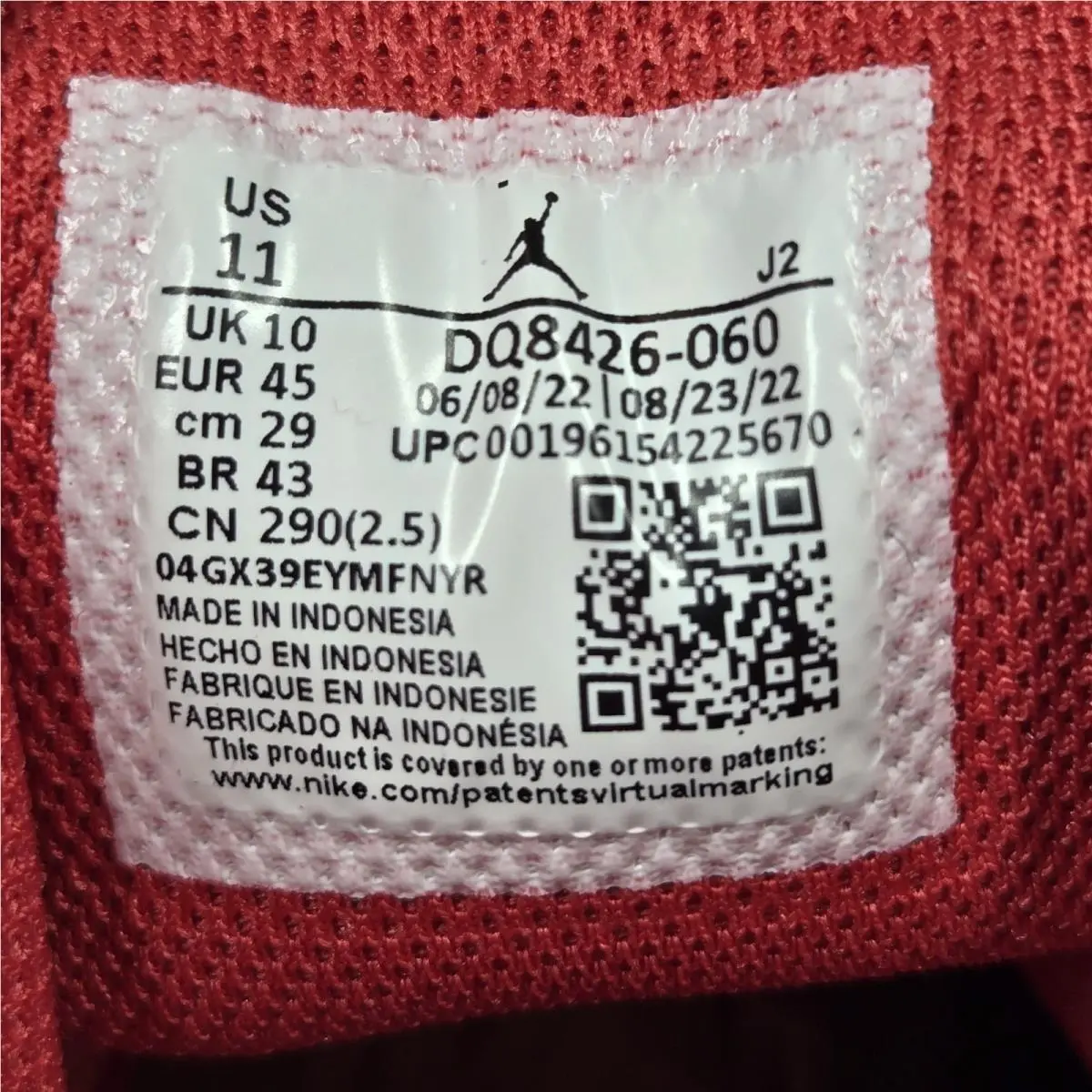 Nike shoes - Air Jordan 1 Mid - Air Mid - DQ8426-060 - Red 6