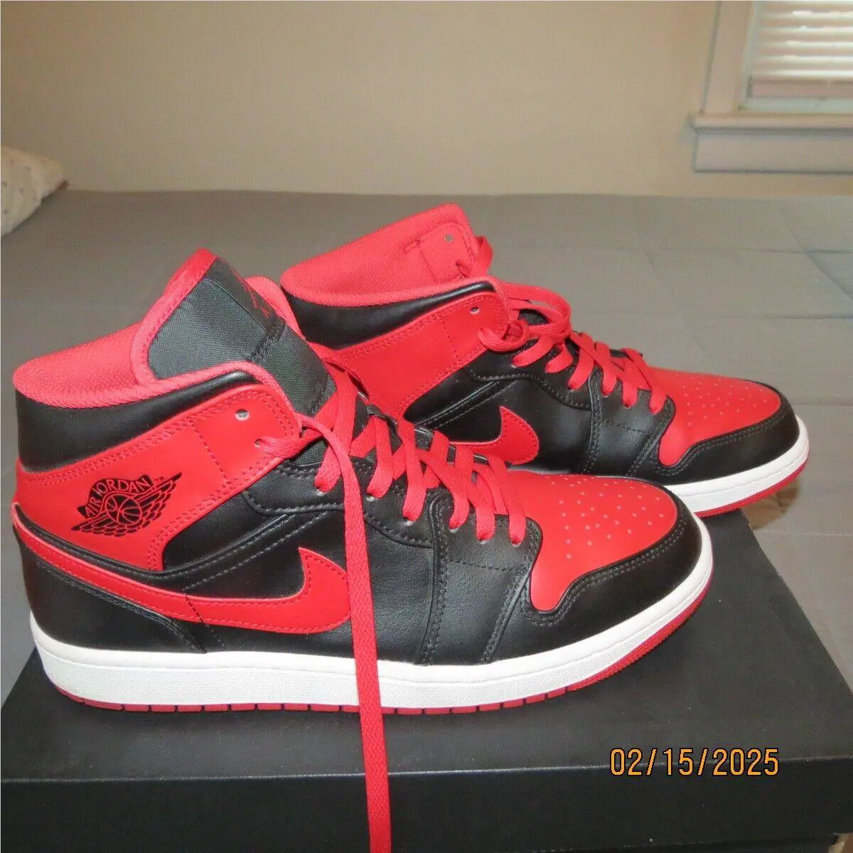 Nike shoes - Air Jordan 1 Mid - Air Mid - DQ8426-060 - Red 1