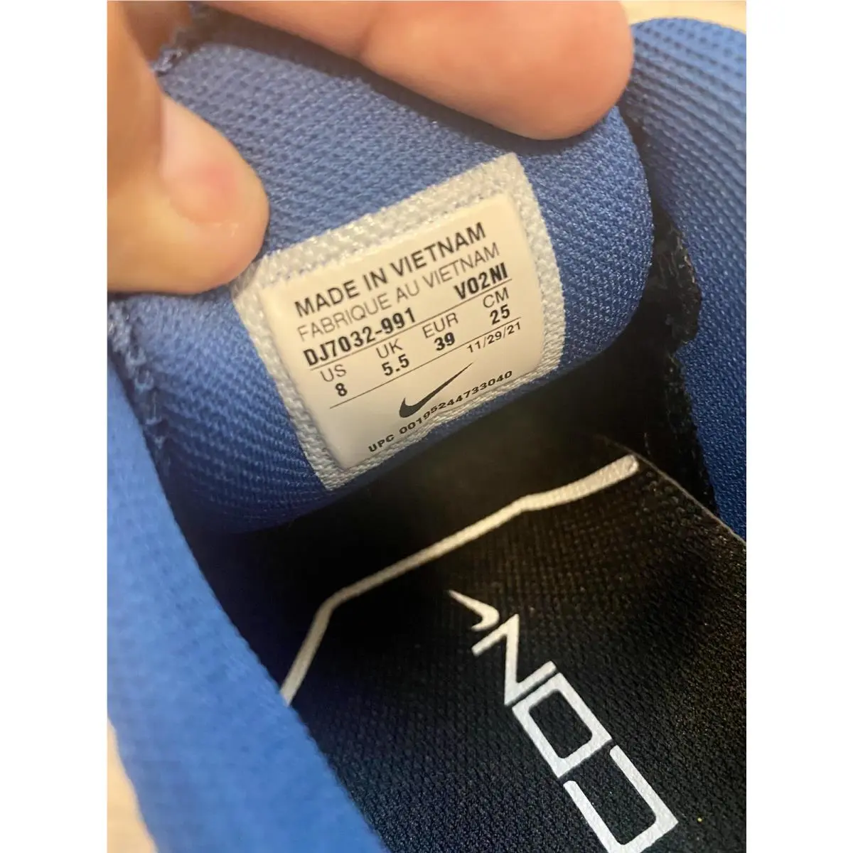 Nike shoes - Nike Metcon 7 - Metcon - DJ7032-991 - Sapphire Blue-White 10
