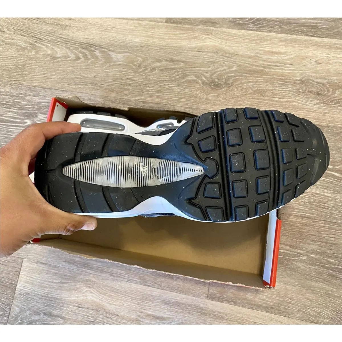 Nike shoes - Nike Air Max 95 SE - CU1560-001 - Enigma Stone/Off-Noir/White (UPC: 194498582008) 9