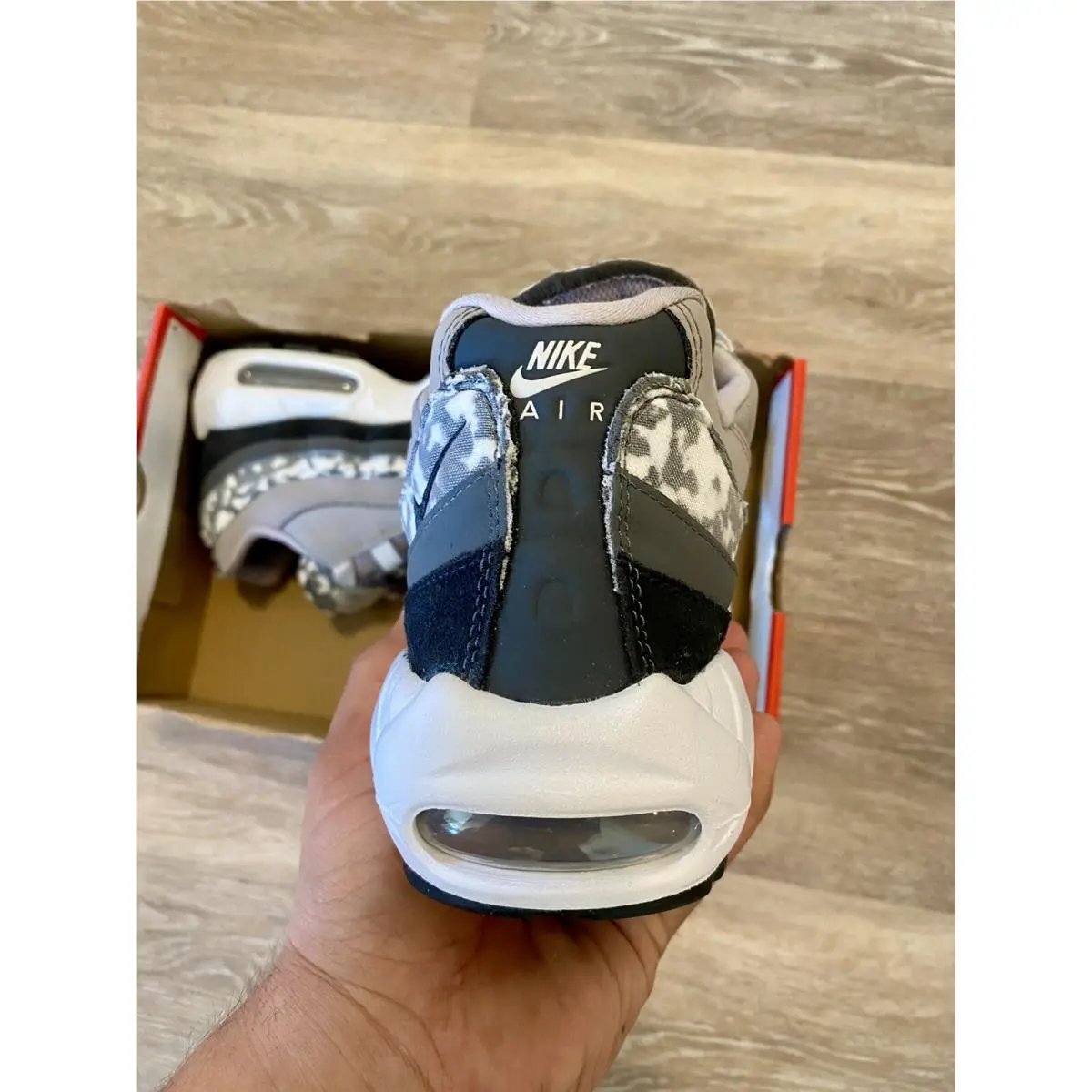 Nike shoes - Nike Air Max 95 SE - CU1560-001 - Enigma Stone/Off-Noir/White (UPC: 194498582008) 0