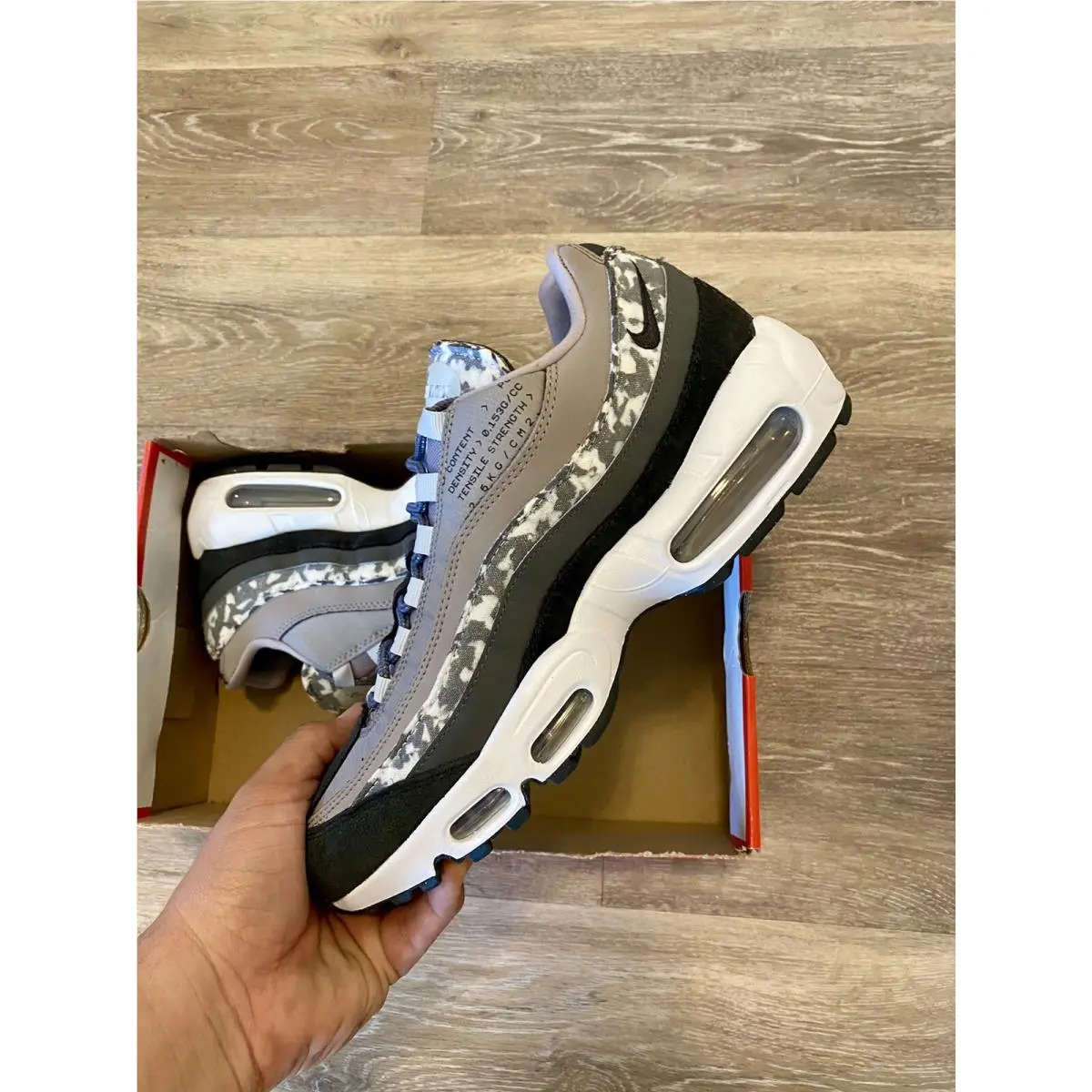 Nike shoes - Nike Air Max 95 SE - CU1560-001 - Enigma Stone/Off-Noir/White (UPC: 194498582008) 3