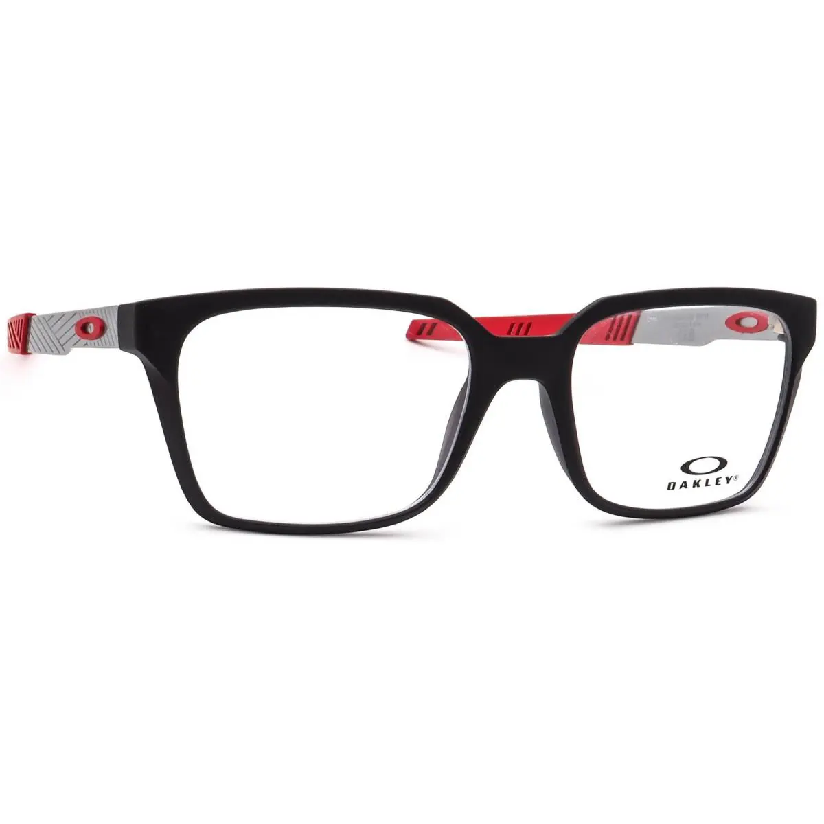 Eyeglasses Behaven OX8054-0253 Satin Grey Smoke Square Frame 53 18 136 by Oakley