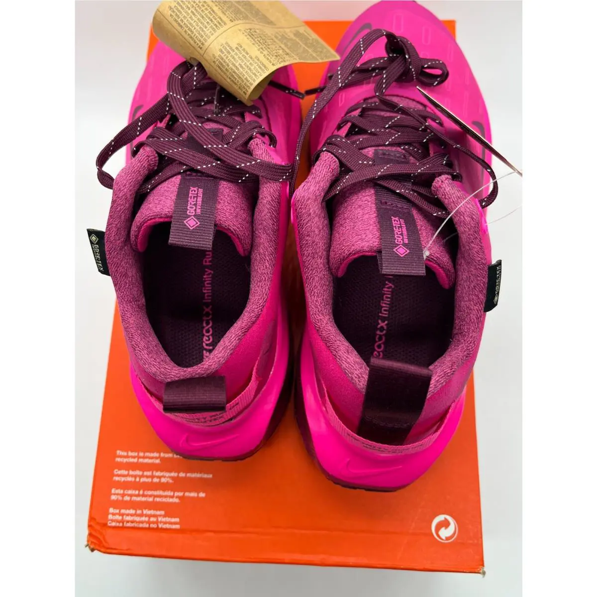 Nike shoes - Nike ReactX Infinity Run 4 - FB2197-600 - Pink (UPC: 196968744244) 5