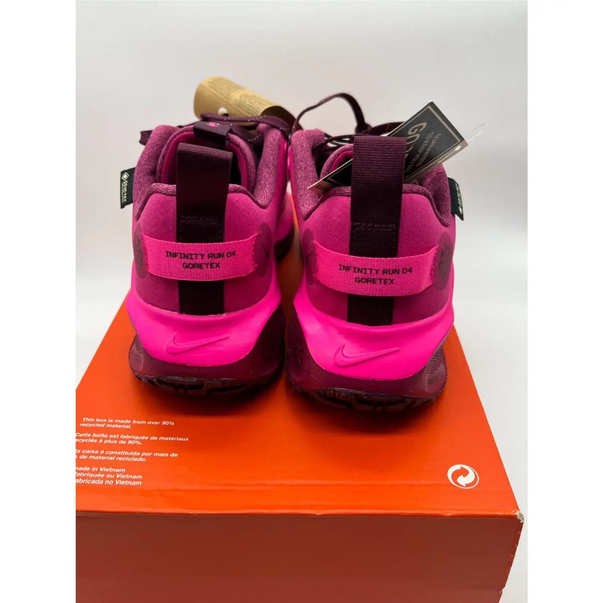 Nike shoes - Nike ReactX Infinity Run 4 - FB2197-600 - Pink (UPC: 196968744244) 4