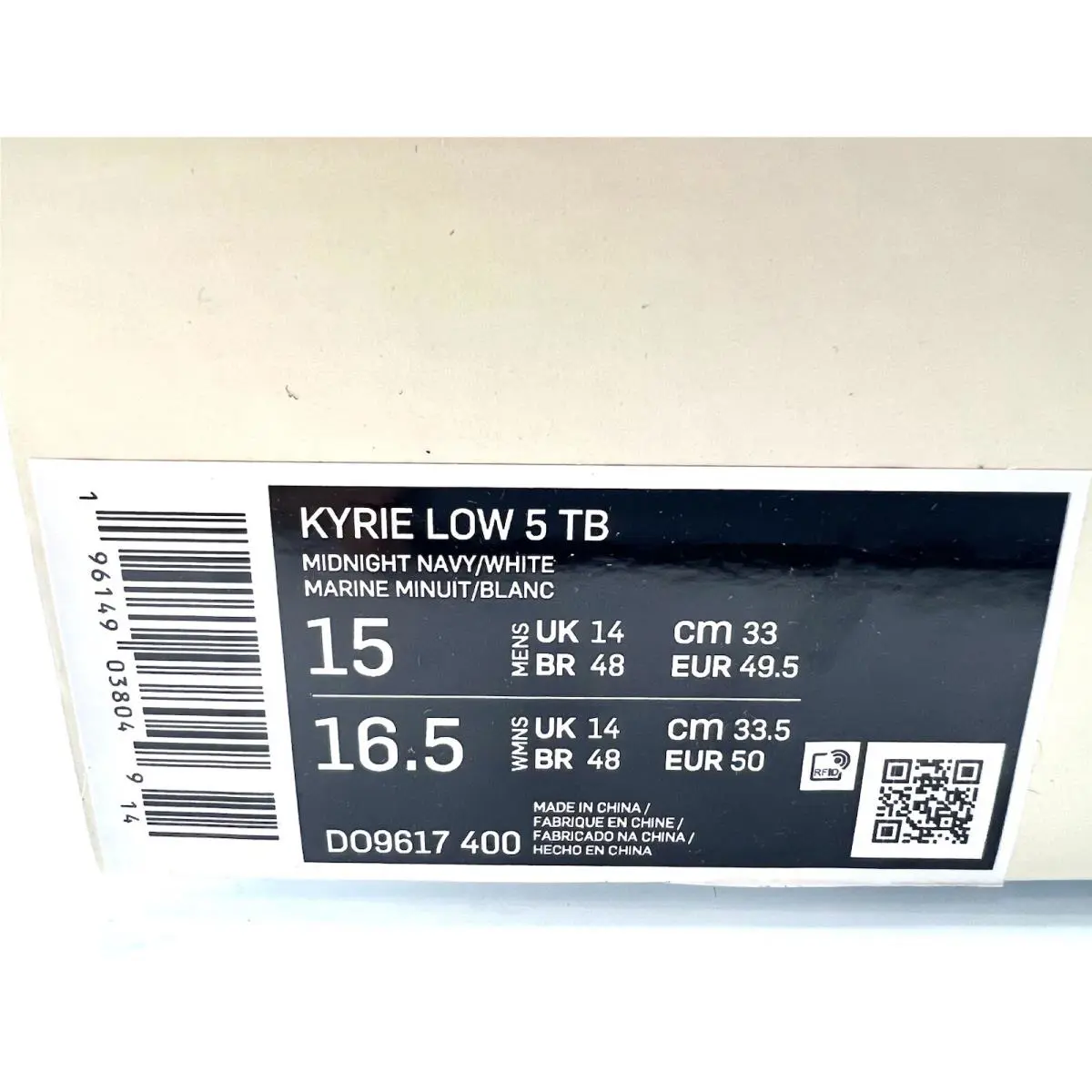 Nike shoes - Kyrie Low 5 - Kyrie Low - DO9617-400 - Blue 12