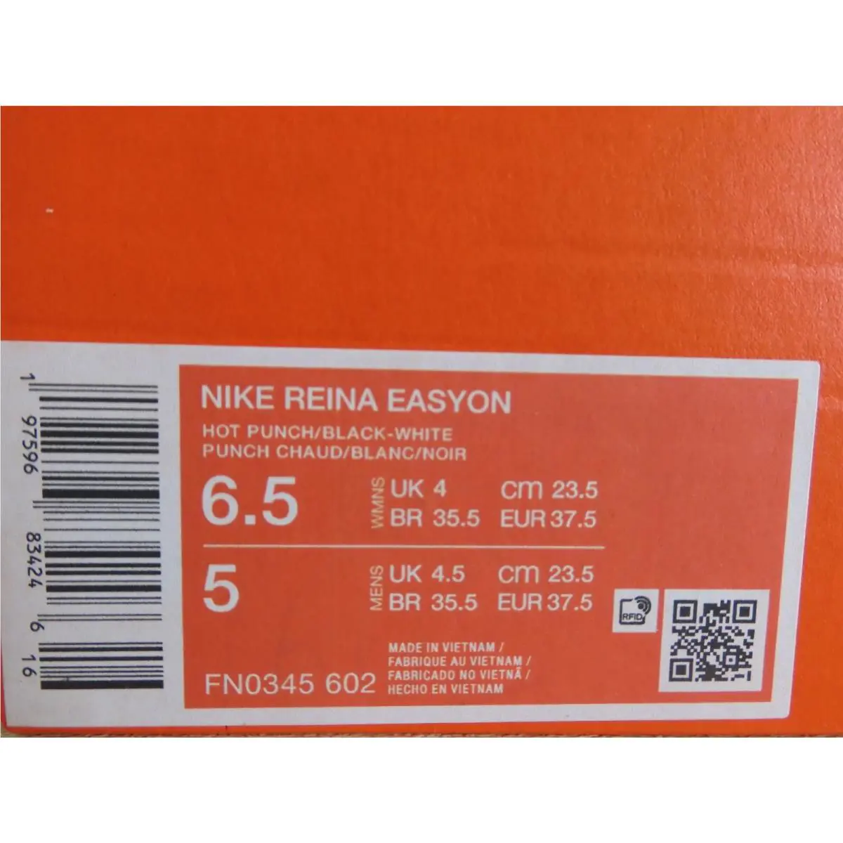Nike shoes - Nike Reina Easyon - Reina Easyon - Fn0345-001 - Red (UPC: 197596834246) 3
