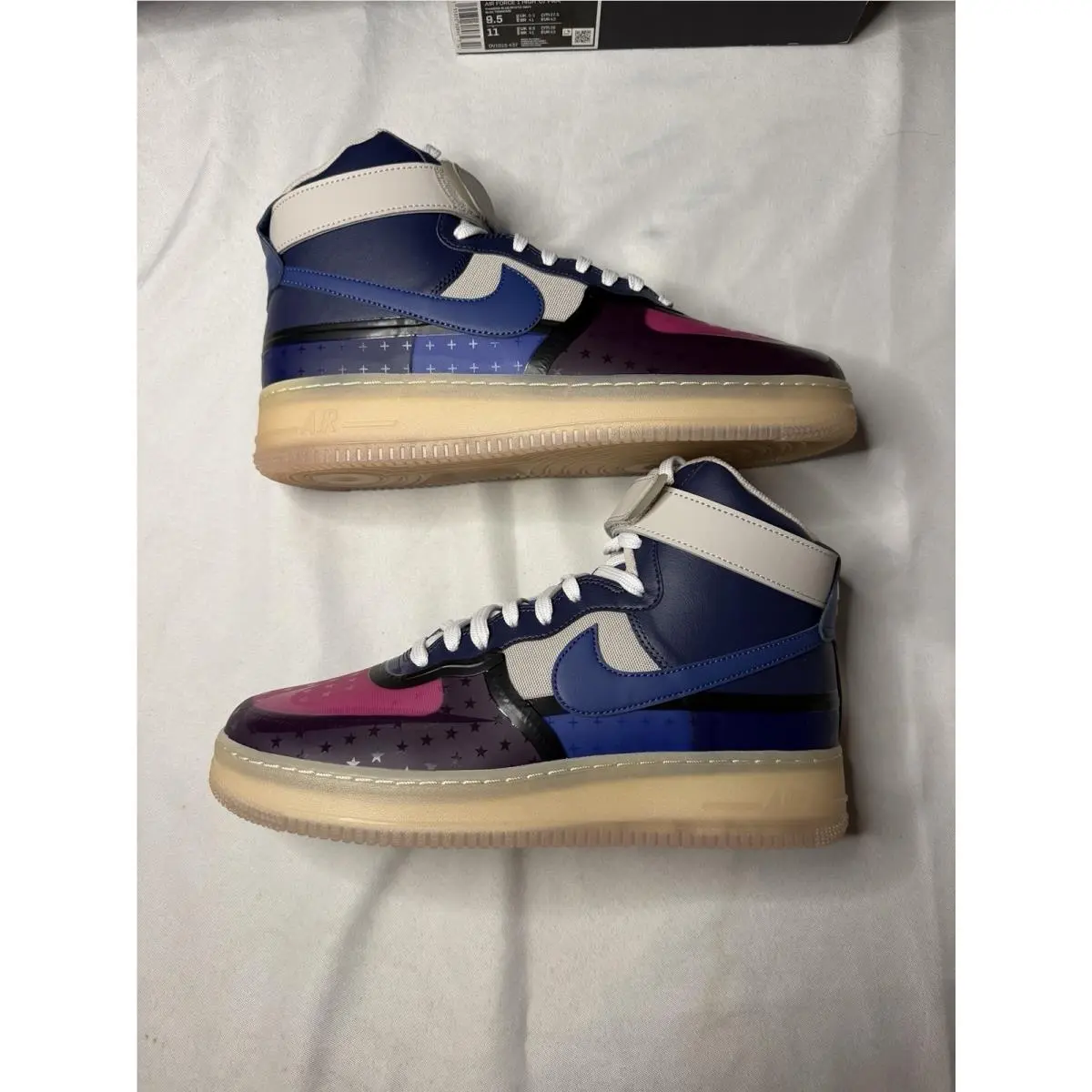 Nike shoes - Nike Air Force 1 - Air Force - DV1015-437 - Blue 3
