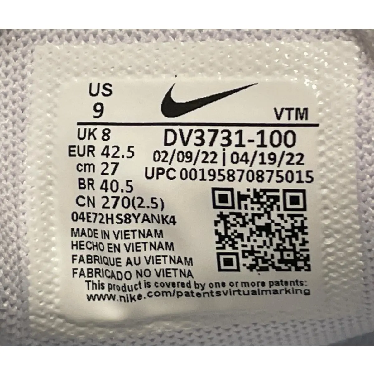 Nike shoes - Nike Air Max 270 - Air Max - DV3731-100 - Multicolor (UPC: 0195870875015) 7