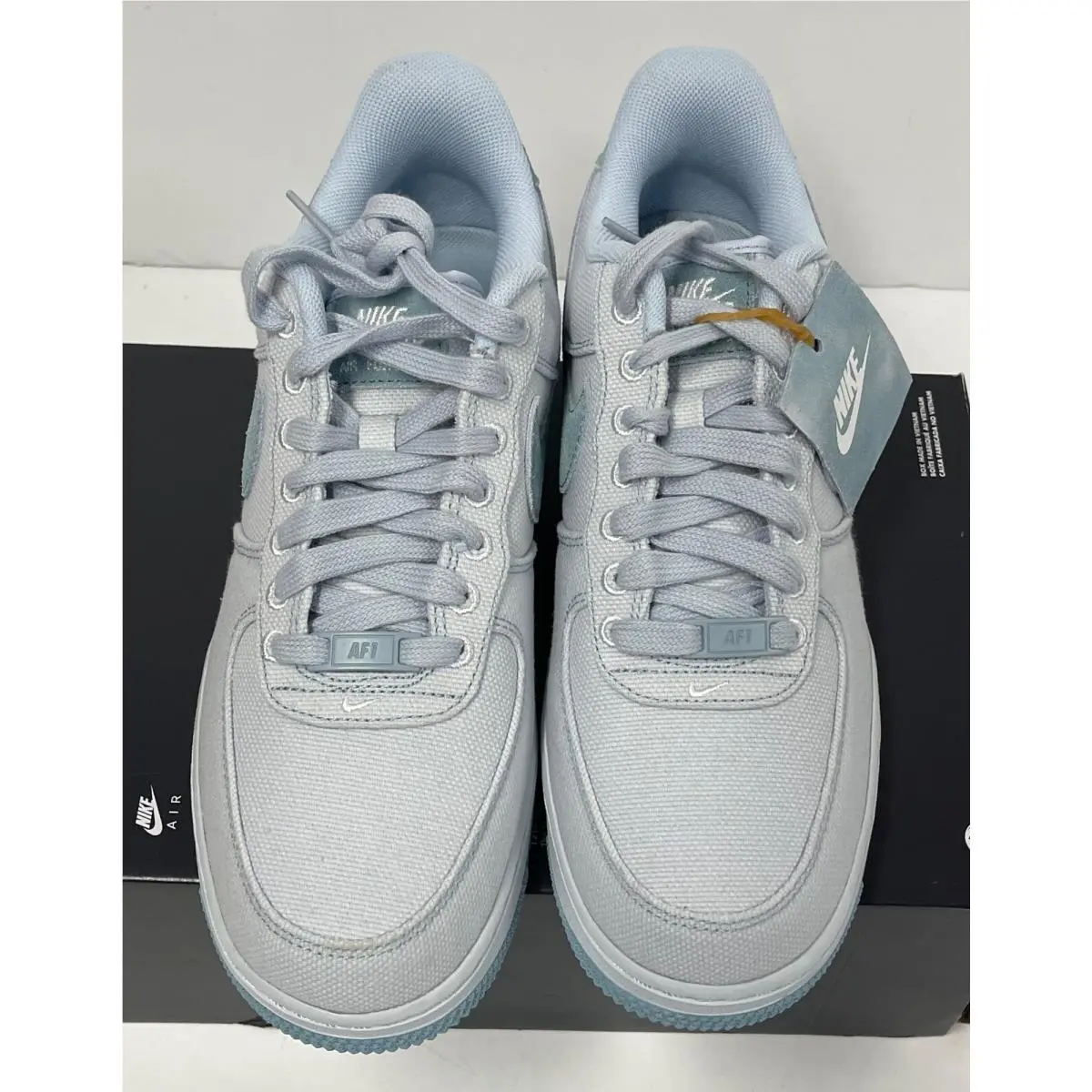 Nike shoes - AIR FORCE 1 07 LV8 - DQ8233-001 - FOOTBALL GREY (UPC: 195867655958) 3