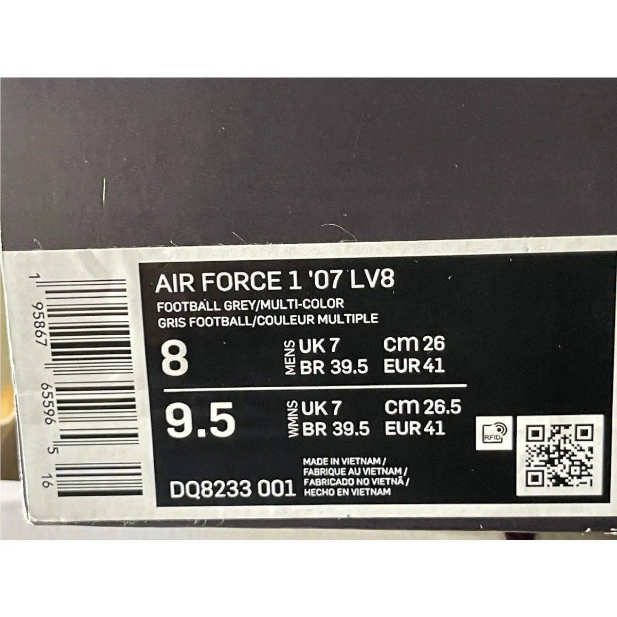 Nike shoes - Nike Air Force 1 - Air Force - DQ8233-001 - Blue (UPC: 0195867655965) 6
