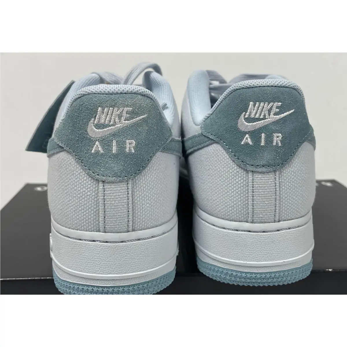Nike shoes - AIR FORCE 1 07 LV8 - DQ8233-001 - FOOTBALL GREY (UPC: 195867655958) 0