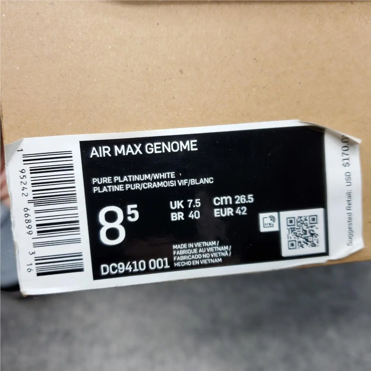 Nike shoes - Nike Air Max Genome - Air Max Genome - DC9410-001 - White 0