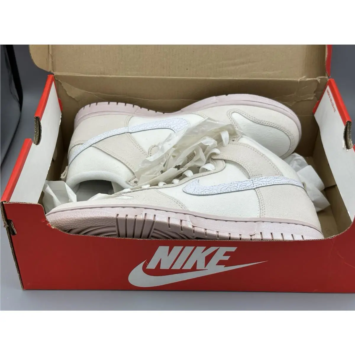 Nike shoes - Nike Dunk High - Dunk High - DV0822-100 - White, Manufacturer: Summit White/White/Phantom/Pink Oxford (UPC: 196153306905) 11