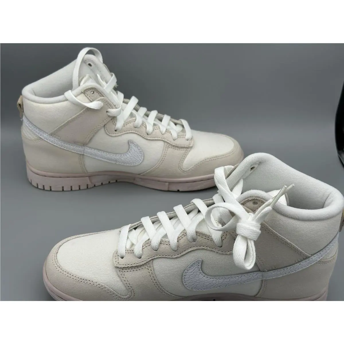 Nike shoes - Nike Dunk High - Dunk High - DV0822-100 - White, Manufacturer: Summit White/White/Phantom/Pink Oxford (UPC: 196153306905) 0