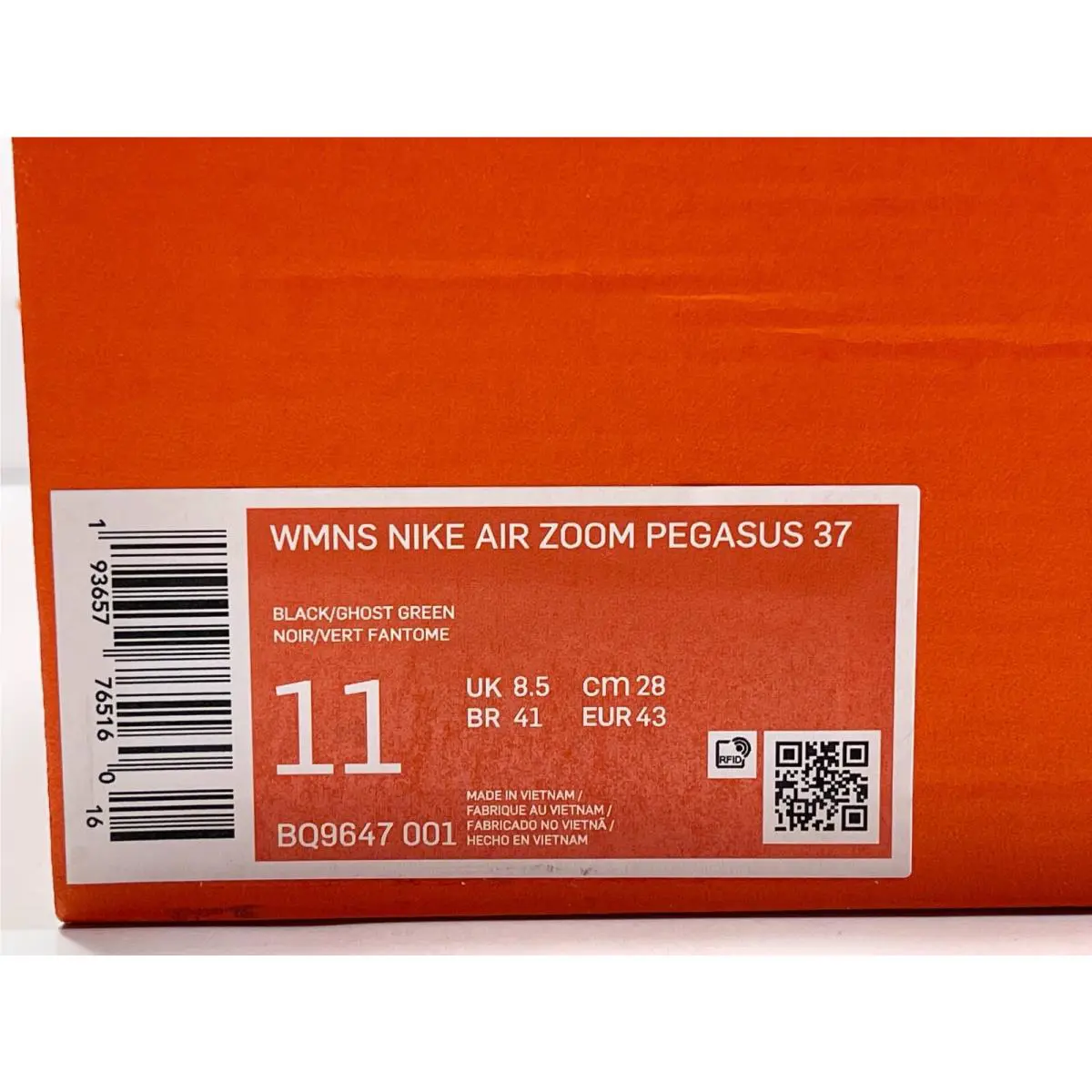 Nike shoes - Nike Air Zoom Pegasus - Air Zoom Pegasus - BQ9647 001 - Valerian Blue (UPC: 193657765160) 8