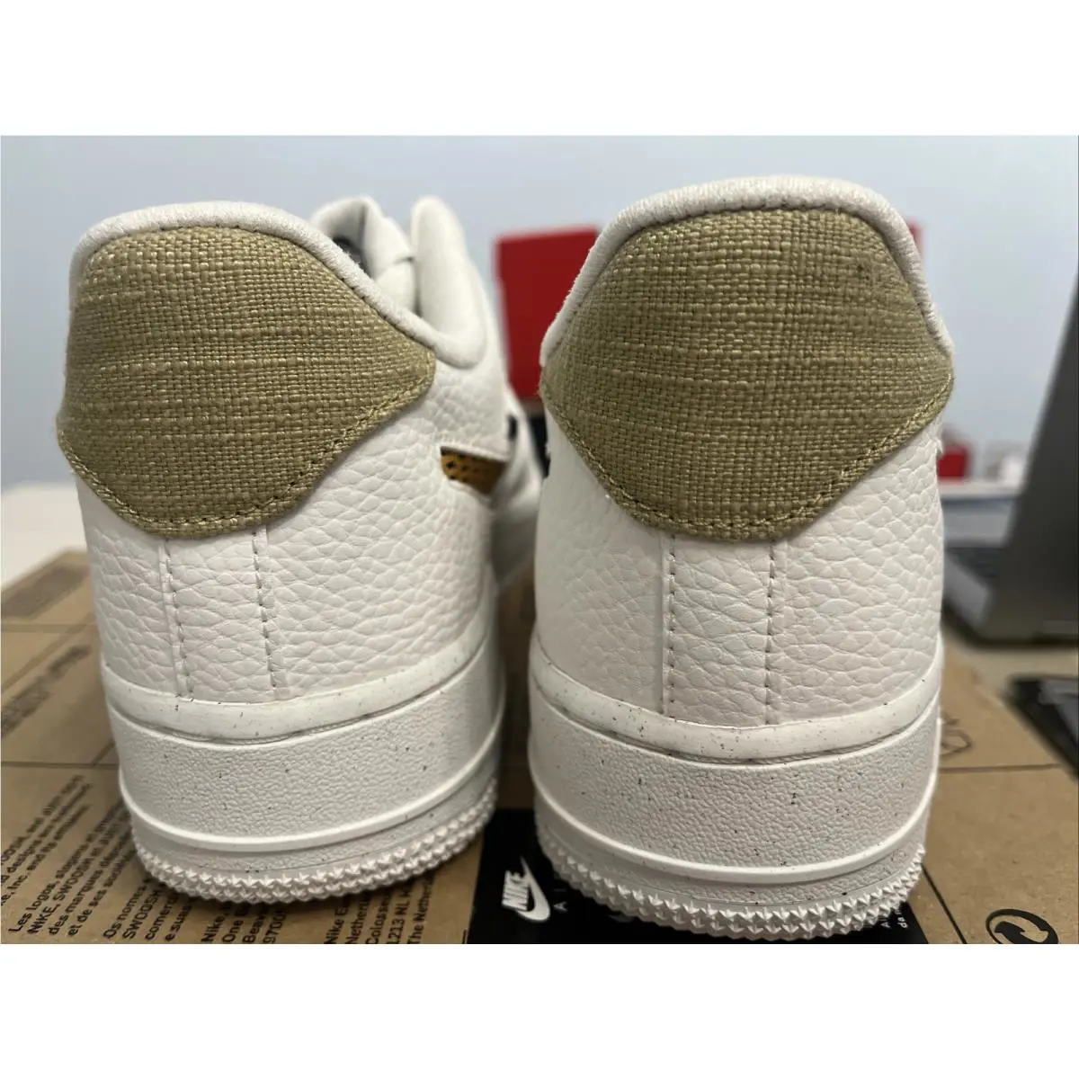 Nike shoes - Nike Air Force 1 `07 - DM0117-100 - Sail Sanded Gold Black 5