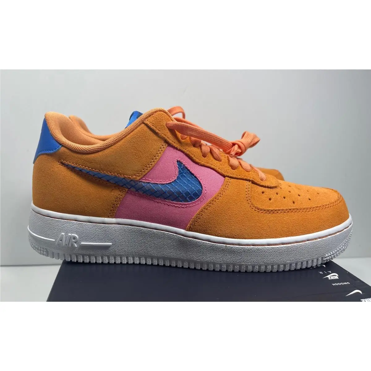 Nike shoes - Nike Air Force 1 - Air Force - CW7300 800 - Orange Trance Lotus Pink Pacific Blue (UPC: 194275556567) 1