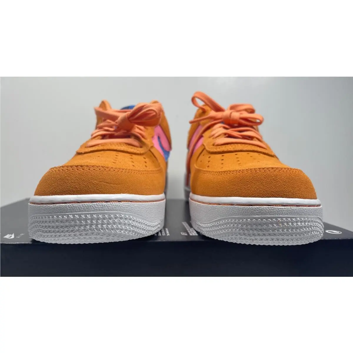 Nike shoes - Nike Air Force 1 - Air Force - CW7300 800 - Orange Trance Lotus Pink Pacific Blue (UPC: 194275556567) 3